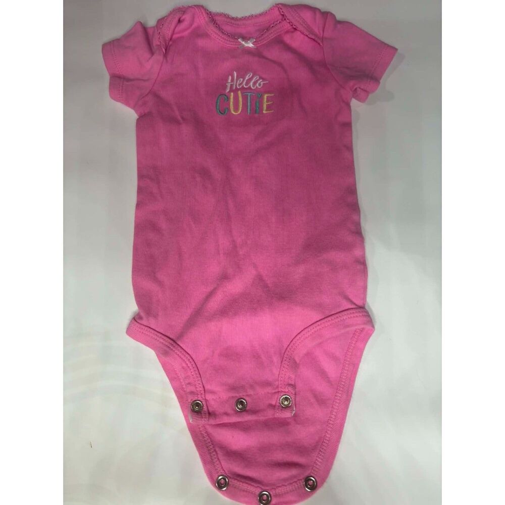 Carters one piece size 6 months girls short sleeve